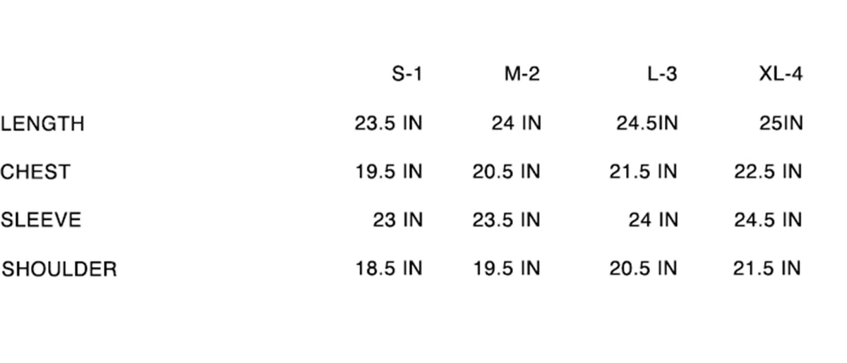 Size Guide
