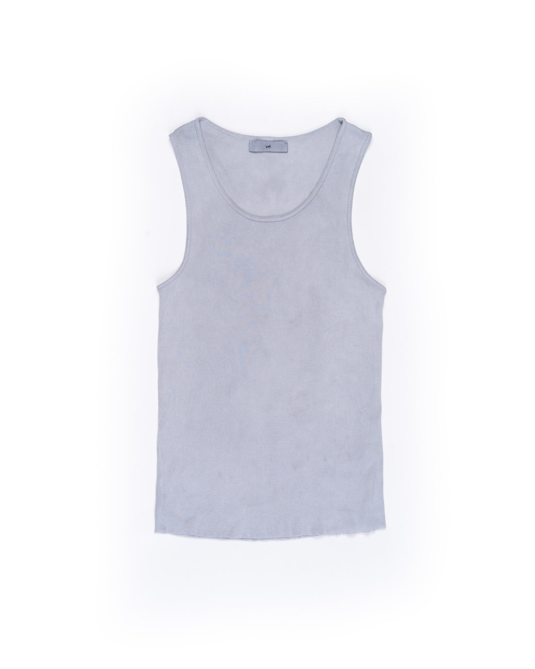 Ribbed Tank Soft Grey