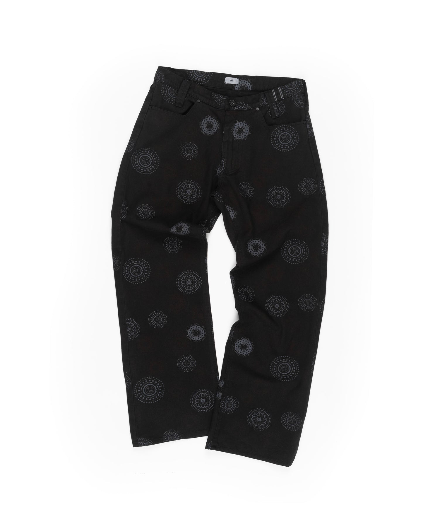 Circles Denim Black Overdye