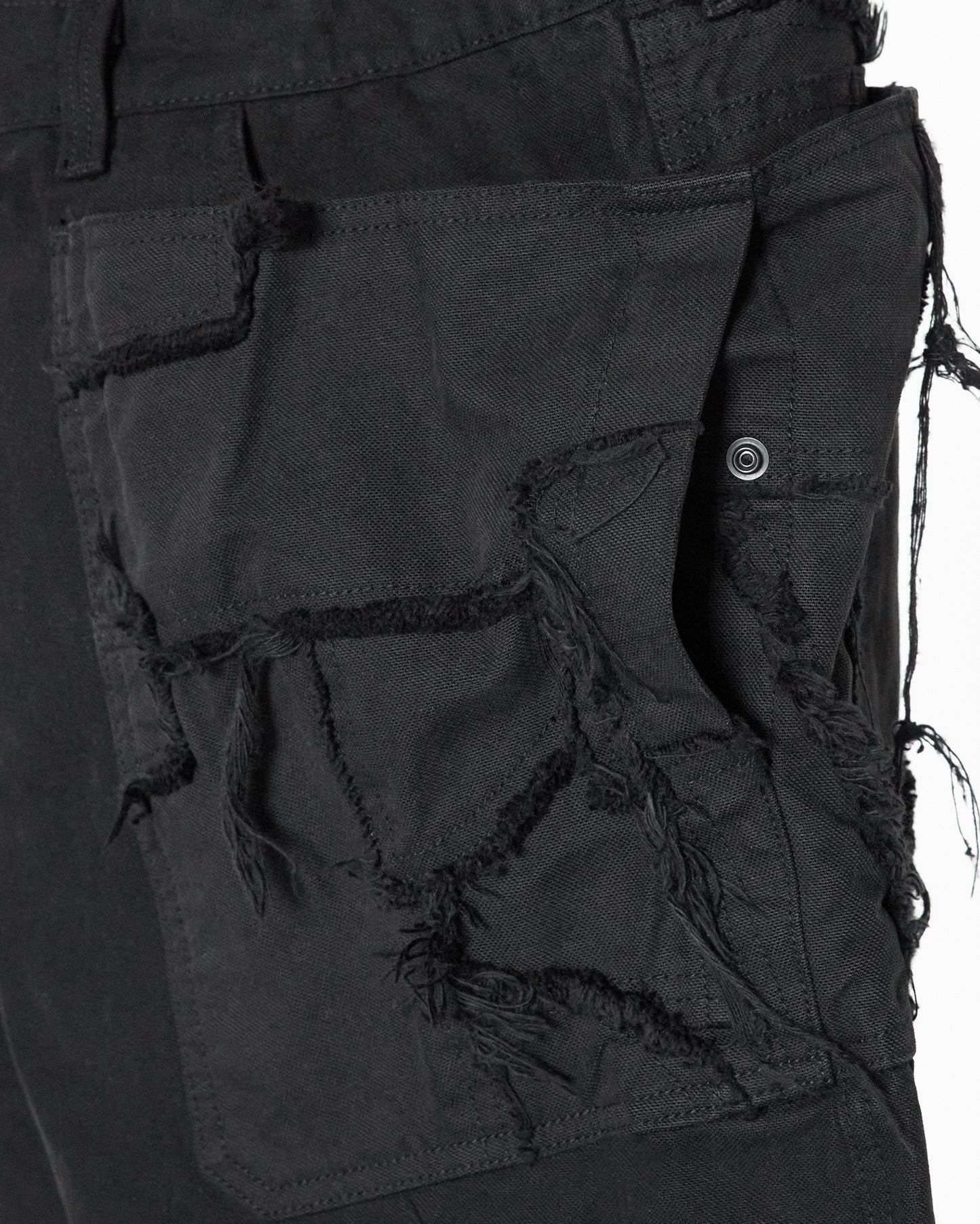 INDUSTRIAL DENIM BLACK SCRAP