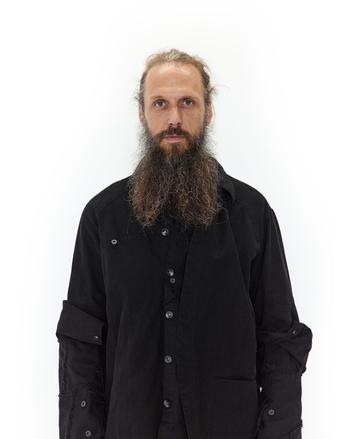 OVERLAY JACKET BLACK SCRAP