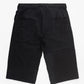 Scrap Denim Shorts Black