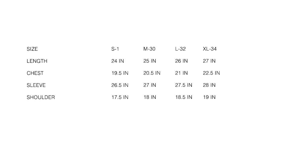 Size Guide