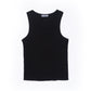 Ribbed Tank Black