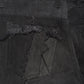 WORN BLACK SCRAP DENIM