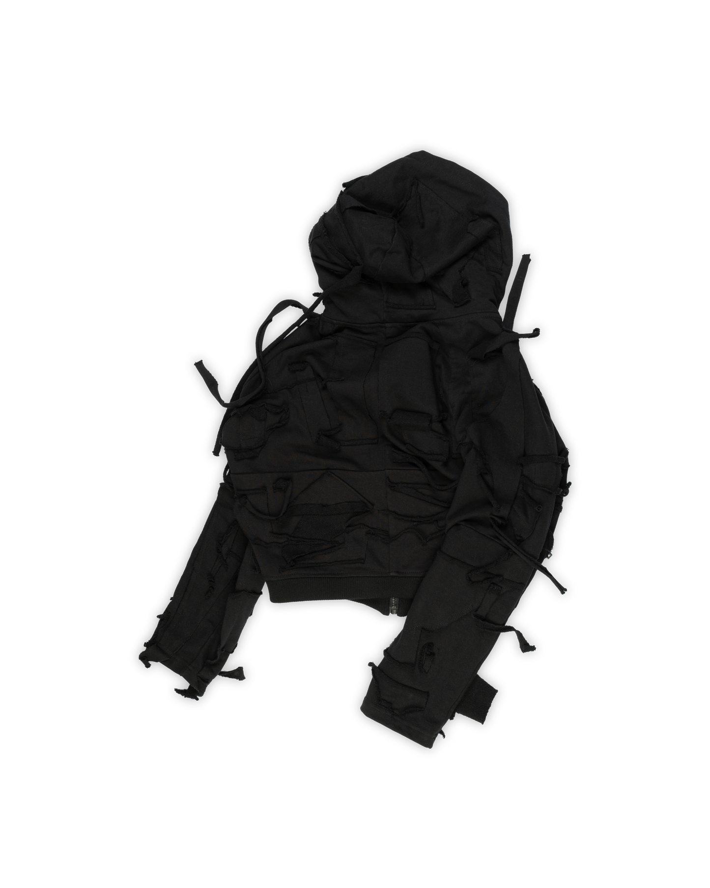 Cargo Hoodie Black PATCH