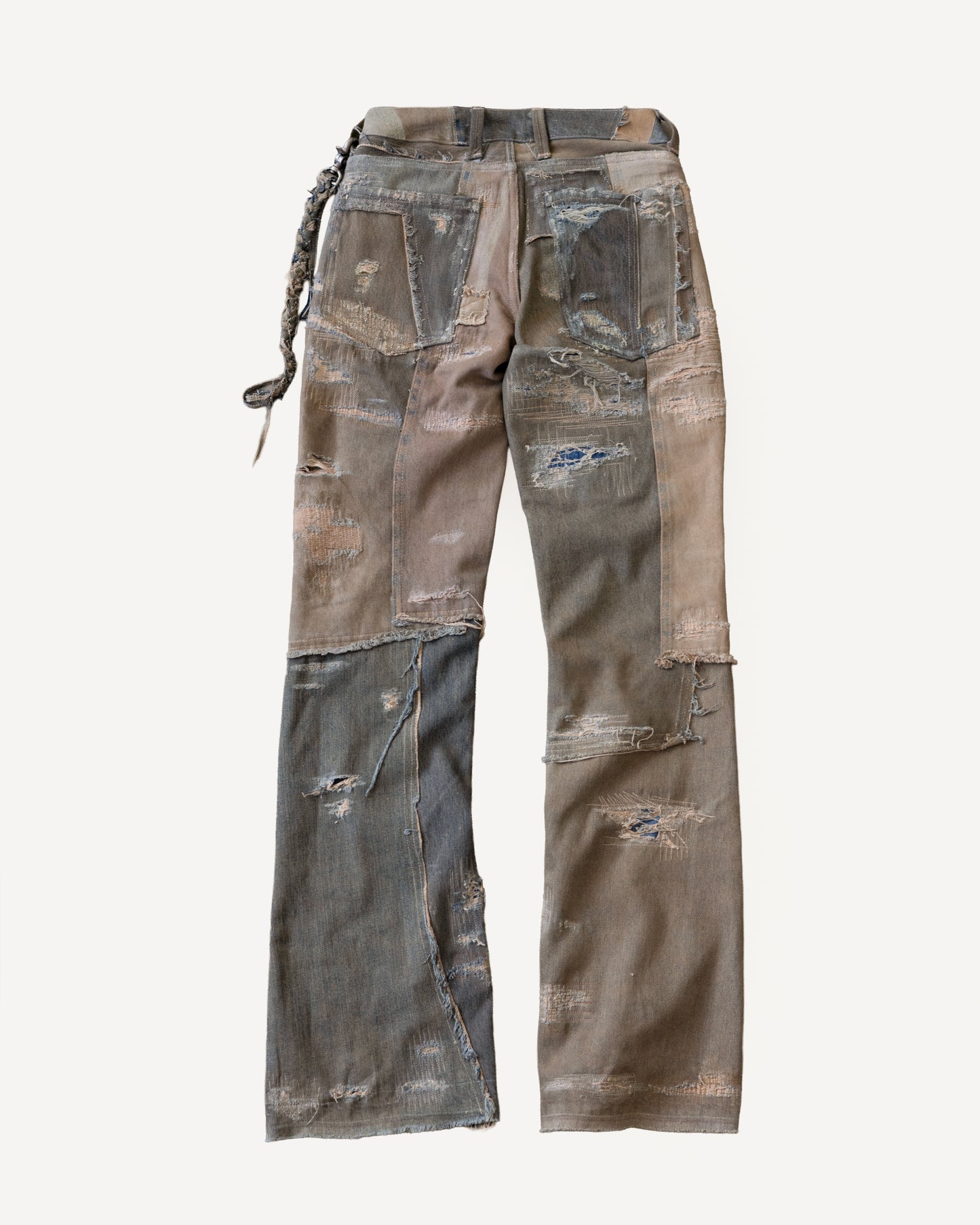 THRASH AND REPAIR RUST SCRAP DENIM