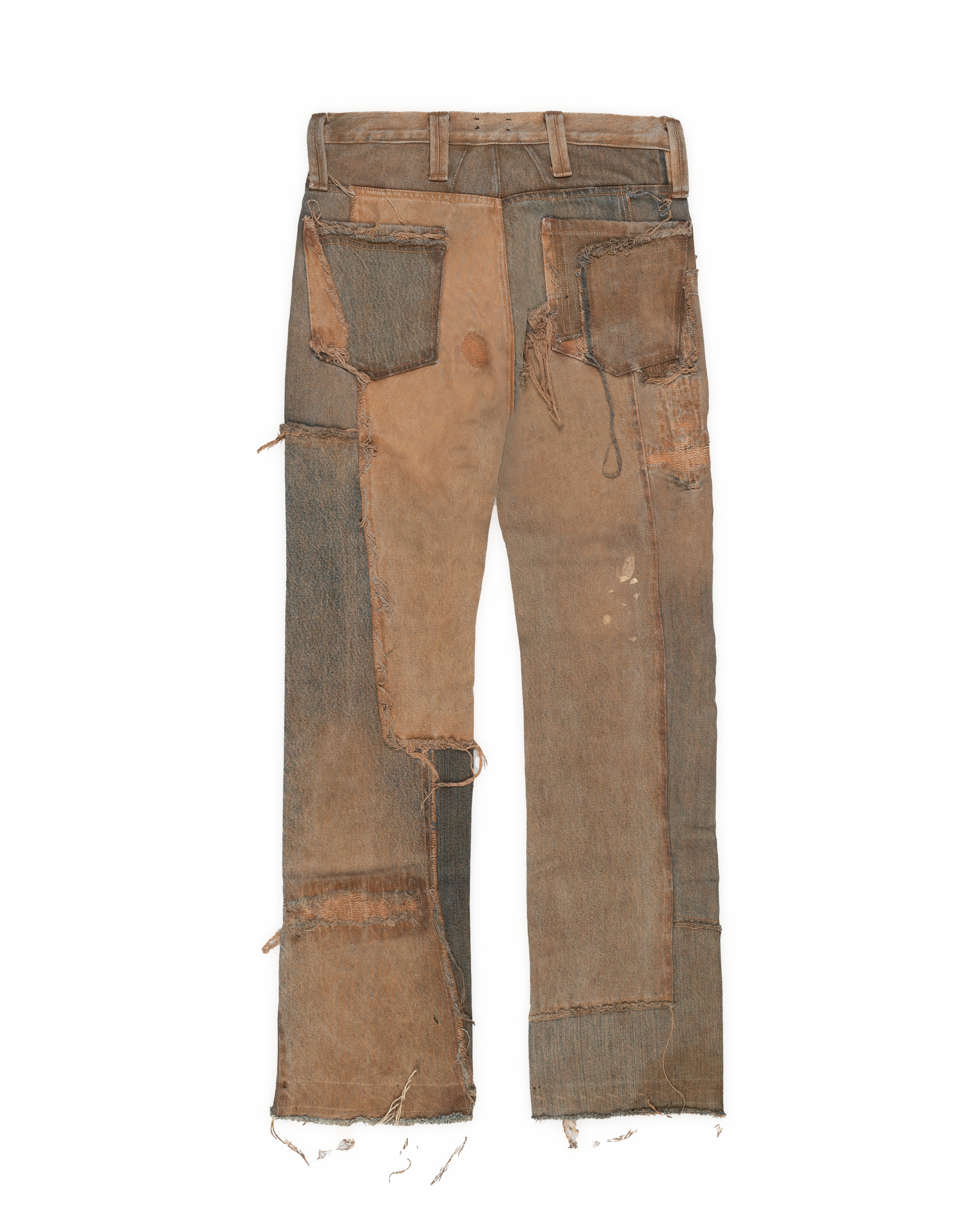 Scrap Denim Rust