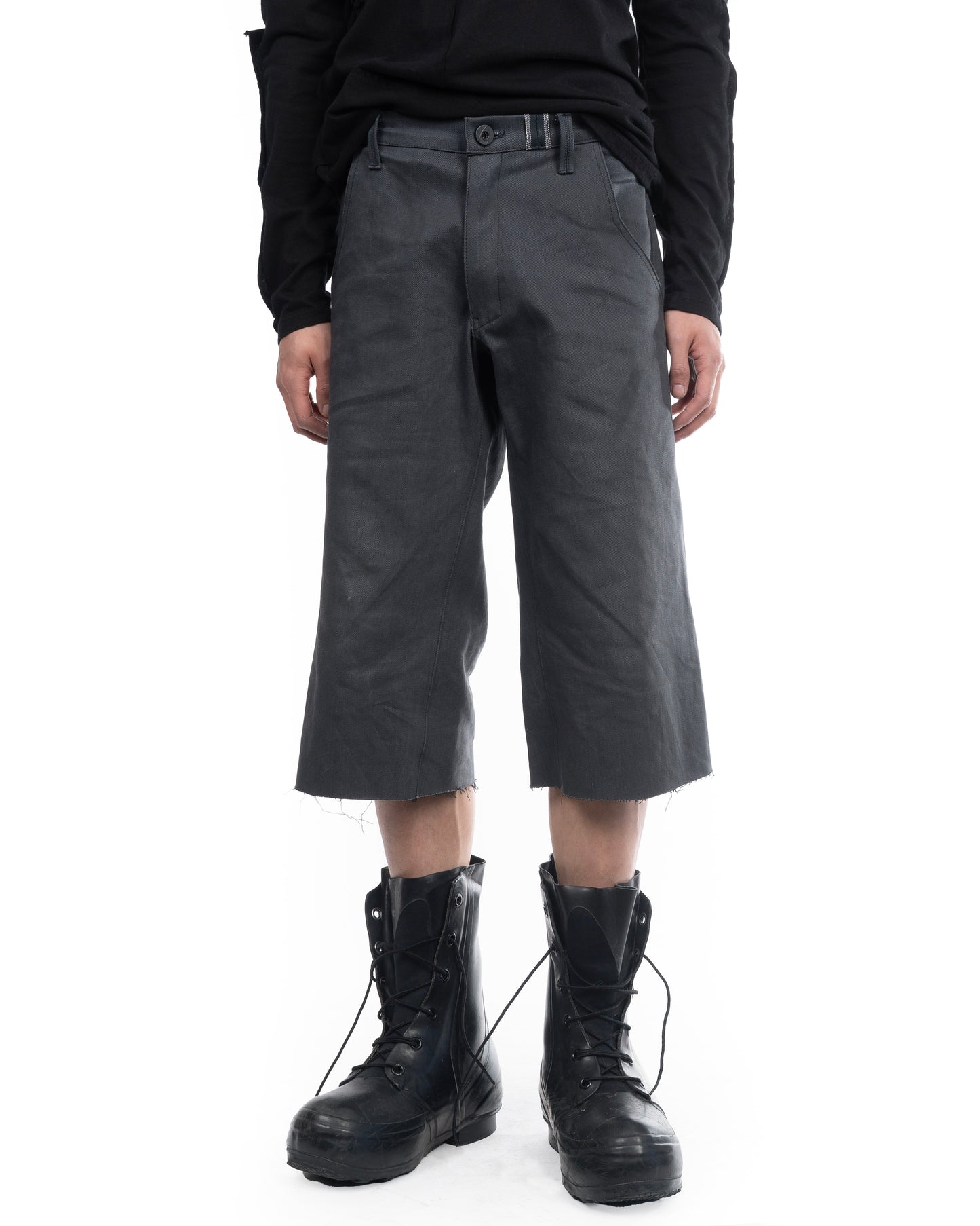 Charcoal Selvedge Shorts