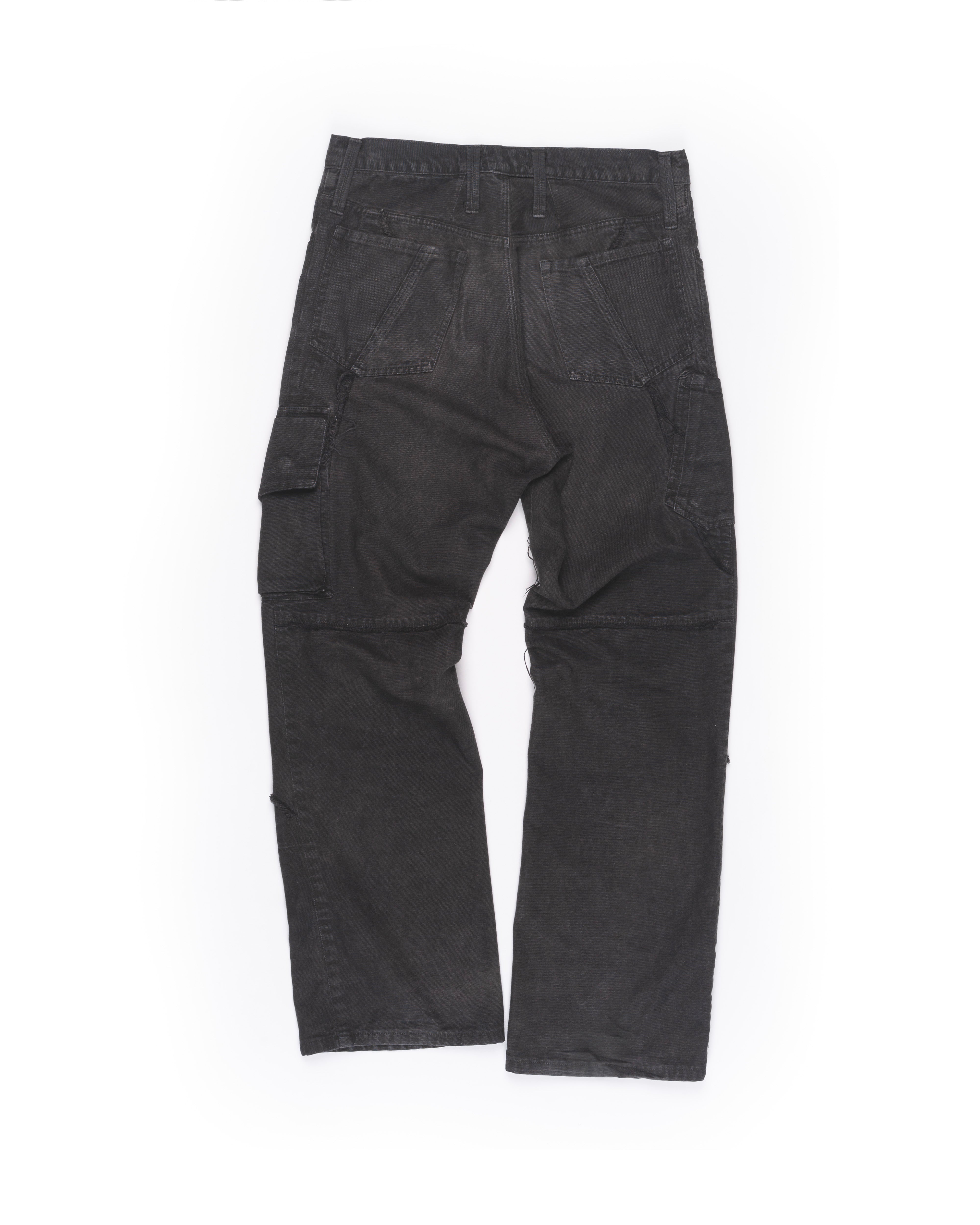 パンツ ANT/ANTI CARGO PANTS SCRAP / WORN NUBIAN Scrap Cargos Soft Black – ANT/ANTI