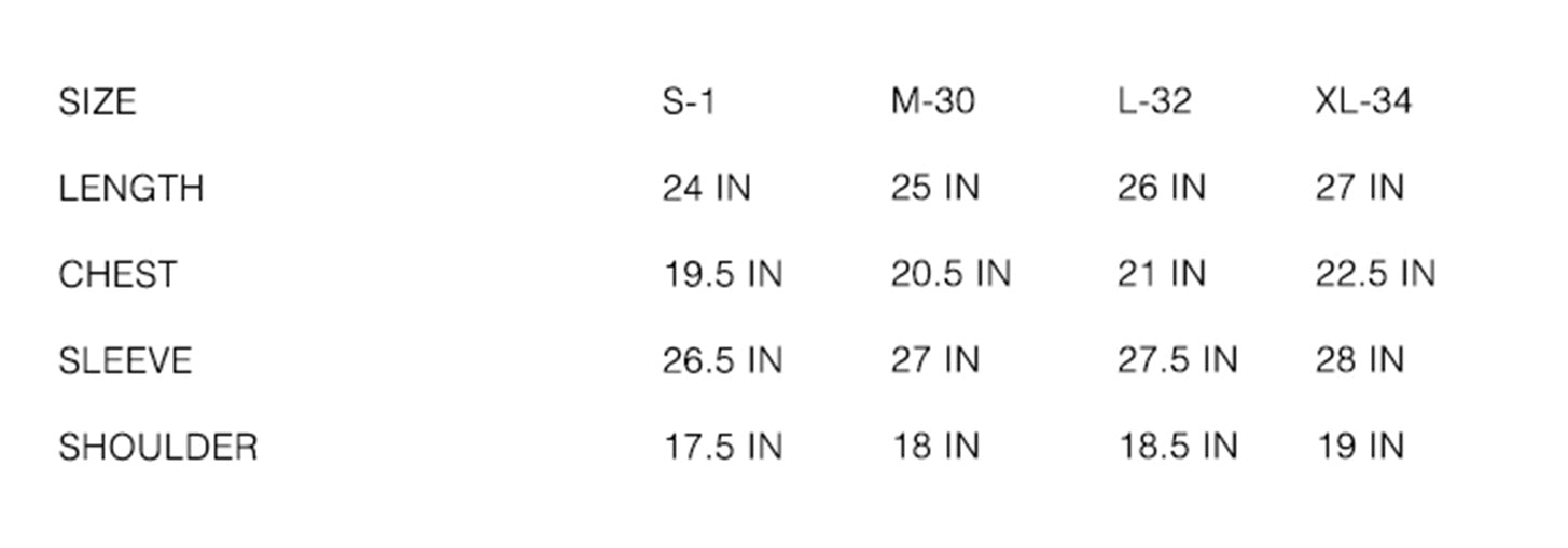 Size Guide