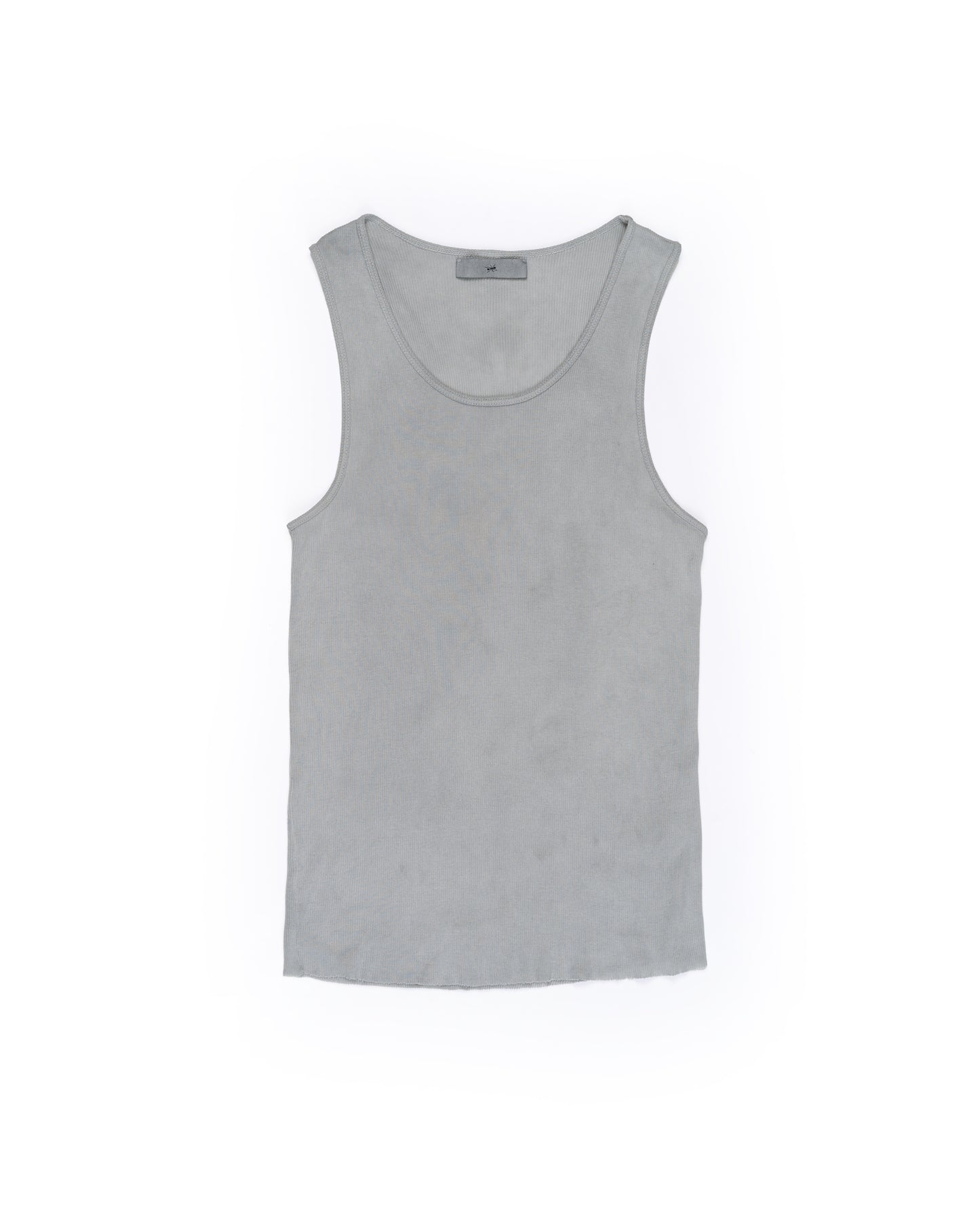 Ribbed Tank V2 Soft Grey