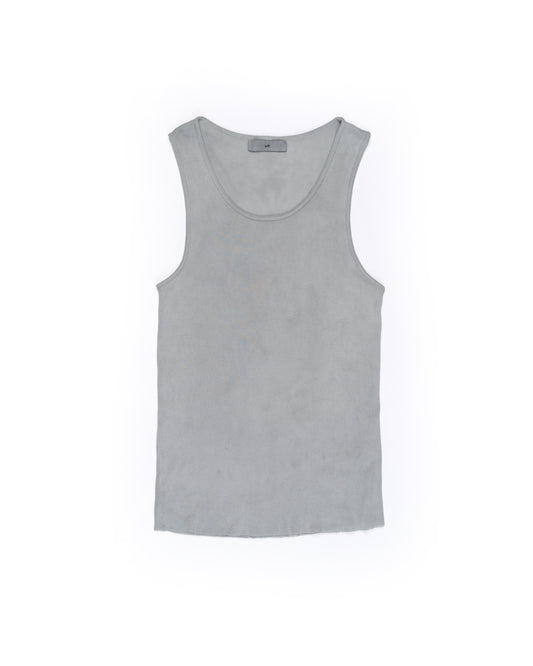 Ribbed Tank V2 Soft Grey