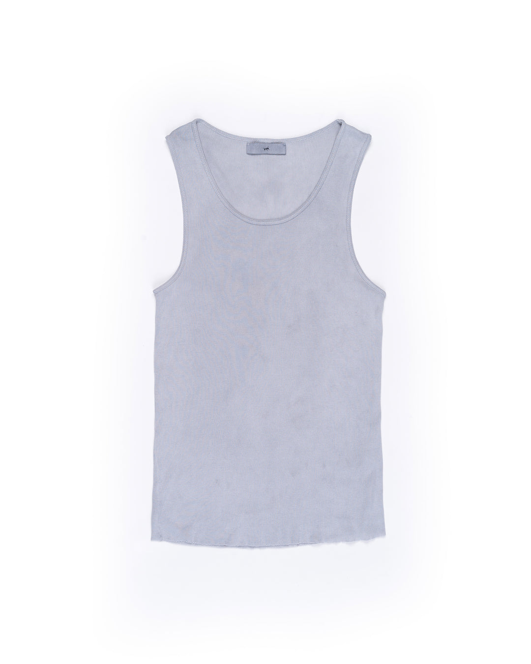 Ribbed Tank Soft Grey